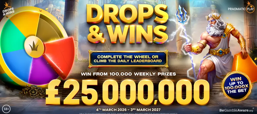 Casino Ivy Drops and Wins rewards page with available prizes and promotions.