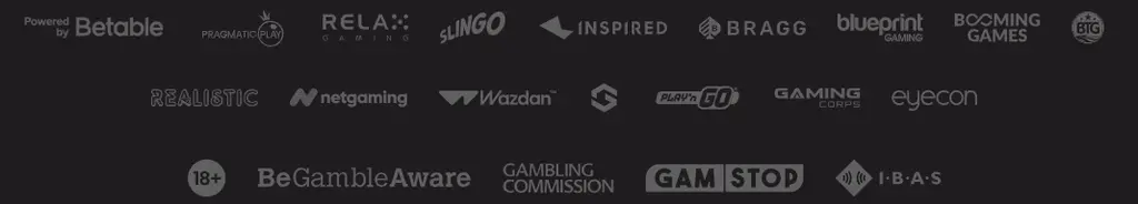Online Ivy Casino software providers page displaying game developers and their titles.
